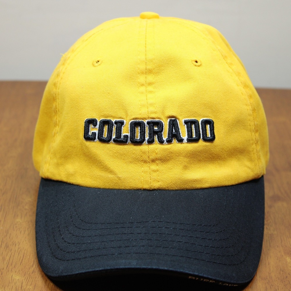 Vintage Colorado‎ Buffaloes Hat Cap Adult Strapback Adjustable CU Alumini NCAA